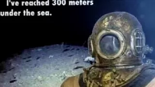 I've reached 300 meters under the sea