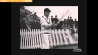 1947 NZ Cricket Practise and Match vs MCC Lancaster Park