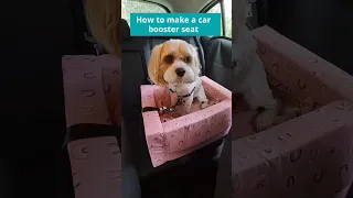 Kmart hack: DIY dog car booster seat. #shorts #kmartaustralia