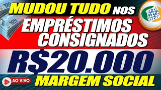 LIBERADO NOVOS VALORES para APOSENTADOS e PENSIONISTAS: Empréstimo Consignado + Margem Social INSS