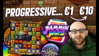 Online Slots - Progressive Bonus Hunt €1 - €10 - Big Win?