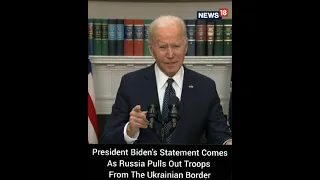Joe Biden Issues A Threat To Russia & President Putin | #Shorts | #Ukraine | Ukraine Crisis