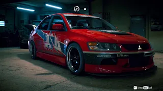 Mitsubishi Evo F&F3 (4k) - Vinyl