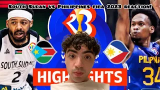 THEY CAN’T WIN! South Sudan vs Philippines | J9 Highlights FIBA Basketball World Cup 2023 REACTION