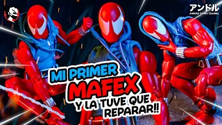 ✅ SCARLET SPIDER MAFEX #186 mi Primer Spiderman que no es SH Figuarts review 🕷