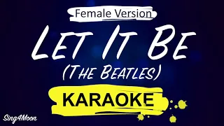 The Beatles – Let It Be (Karaoke Piano) Female Version +3