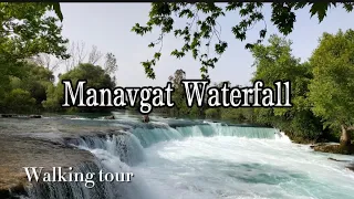 Manavgat Waterfall Antalya Türkiye | Walking tour Manavgat Waterfall ANTALYA Side Turkey 2024