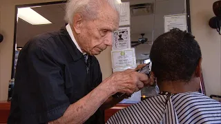 This 107-Year-Old Is the World’s Oldest Barber