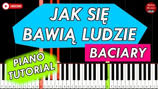 JAK SIĘ BAWIĄ LUDZIE (Baciary) - Piano Keyboard Tutorial