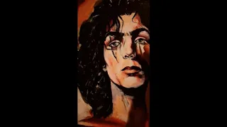 Bayvioart *Syd Barrett Life Sized Painting Progress w/ Pow R. Toc H. (slideshow with video)