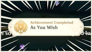 As You Wish Hidden Achievement Inazuma