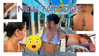 MY NEW UPDATED TATTOO TOUR! **I got a face tattoo**