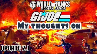 My thoughts on the GI JOE UPDATE World of Tanks Modern Armor wot console