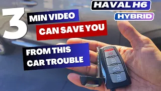 Don't wait for this to happen.. you should know this already....Haval H6 Hybrid