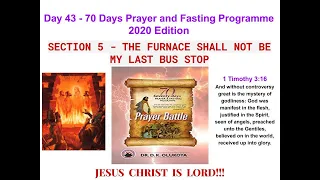 Day 43 Prayers   MFM 70 Days Prayer and Fasting Programme 2020 Edition