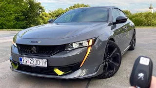 New PEUGEOT 508 PSE 2022 - FULL in-depth REVIEW (exterior, interior & infotainment)