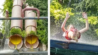 Caneva Aquapark - Water Jump | Awesome Jump Waterslides Onride POV