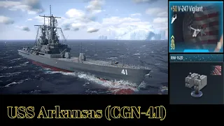 USS Arkansas (CGN-41) | V-247 Vigilant | Rim - 16D ( Alpha test )