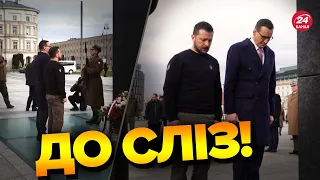 🔥Моравецький привітав ЗЕЛЕНСЬКОГО в Польщі / Щемливе відео вшанування героїв