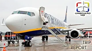 TRIP REPORT | Ryanair | Boeing 737 Sky Interior | Warsaw - Madrid