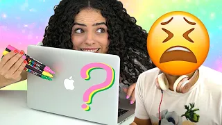 🌈PINTEI o MACBOOK do meu marido! SERÁ QUE ELE GOSTOU? Paula Stephânia