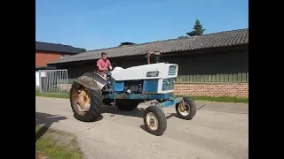 Ford 6000 Commander Select-O-Speed full powershift @ HappyOldIron Antique tractors in Belgium