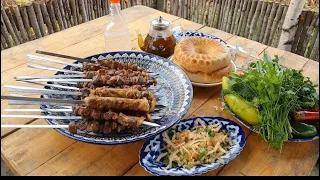 Шашлык ассорти по-таджикски (Tajik Style Assorted Kebab)