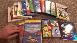 My Peanuts Charlie Brown VHS, DVD, and Blu-Ray Collection - Linus Lucy Snoopy