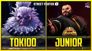 SF6 Season 2 ▰ Tokido (Akuma) VS Junior (Zangief) !! 【Street Fighter 6】