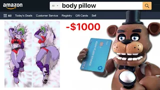 I Let My Viewers Buy $1,000 FNAF MERCH With MY MONEY...