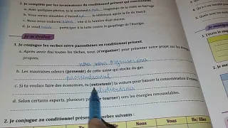 parcours du français 6ème AEP page 118/ Conjugaison | semaine 2