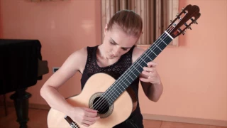 Francisco Tárrega - Capricho Árabe (performed by Karmen Stendler)