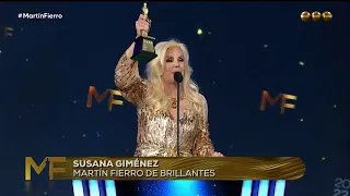 Susana Giménez: Martín Fierro de Brillantes 2022