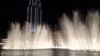 Whitney Houston - I Will Always Love You (The Dubai Fountain)