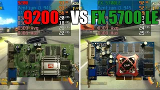 Radeon 9200 vs GeForce FX 5700 LE Test In 12 Games (No FPS Drop - Capture Card)
