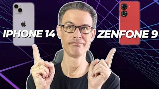 POLÊMICA! IPHONE 14 ou ZENFONE 9? Qual vale mais a pena?