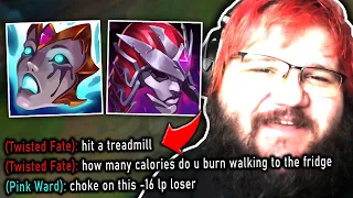 HATER TELLS ME TO "HIT A TREADMILL" THEN GETS OWNED!! - Pink Ward Shaco