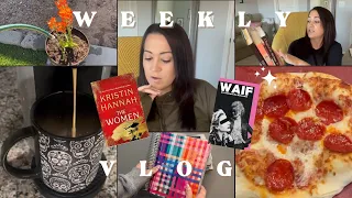 Mini book haul, gardening and pizza! Reading Waif & The Women