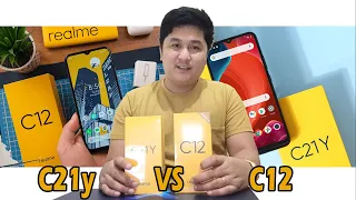 REALME c21y VS c12 | WORTH IT NGA BA? |