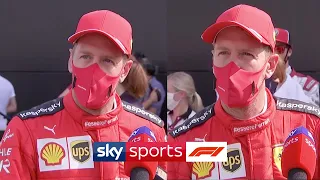 "We didn't have anything to lose" | Sebastian Vettel reacts to finishing 7th at the Spanish GP