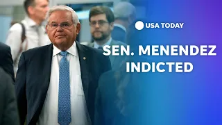 Watch: DOJ indicts Sen. Bob Menendez | USA TODAY