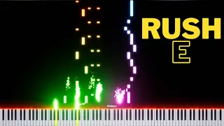 RUSH E Piano Cover - Tutorial