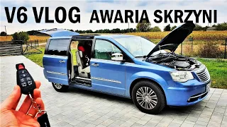 Awaria skrzyni biegów 62TE Chrysler Town & Country V6 VLOG muzyk jeździ