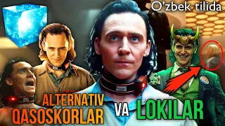 Loki - Serial Haqida, Treyler Tahlil #2, Alternativ Qasoskorlar va juda ko’p Lokilar | O’zbek Tilida