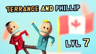 Gameplay Terrance And Phillip Level 7 | South Park Phone Destroyer