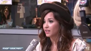 Demi Lovato "Skyscraper" Premiere PART 1| Interview | On Air With Ryan Seacrest