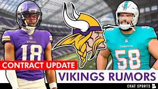 Vikings Rumors On Justin Jefferson, Hunter Renfrow, & Connor Williams