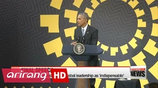 Obama makes final speech as U.S. president at APEC