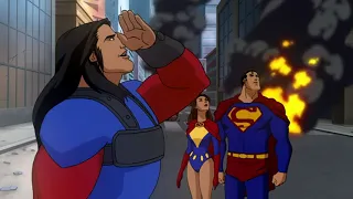 Супермен и Лоис встречают Самсона и Атласа