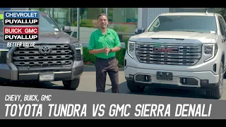 Toyota Tundra vs GMC Sierra Denali l Which Is Better?